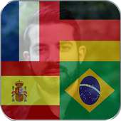 World Flag And Stickers With photo profile 2018 logo