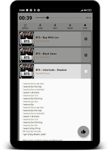 BTS Songs (Lyrics) screenshot 2