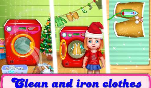 Christmas House Cleaning Game screenshot 4
