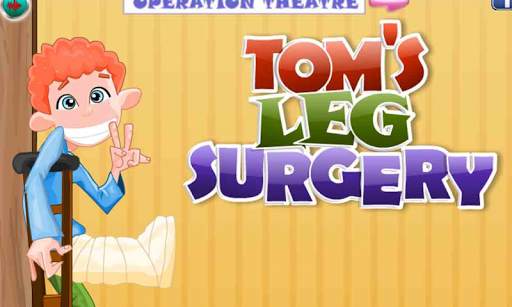 Doktor Tom Beinoperation Spiel screenshot 1