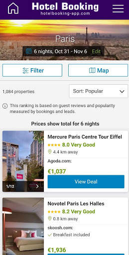 Flights and Hotel Booking screenshot 3