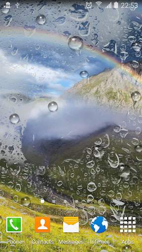 Rainbow Live Wallpaper screenshot 1