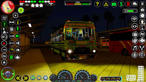 simulator mengemudi bus wisata screenshot 4