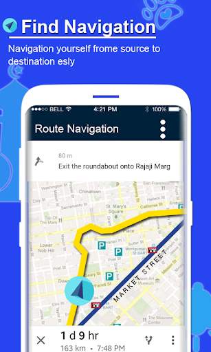 GPS Voice Navigation & Live Street view screenshot 1