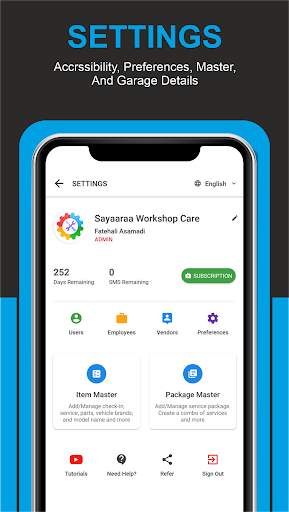 Sayaaraa Garage Management System screenshot 7
