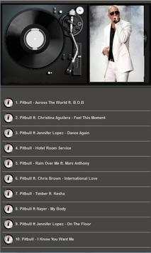 Pitbull Mp3 Music screenshot 1