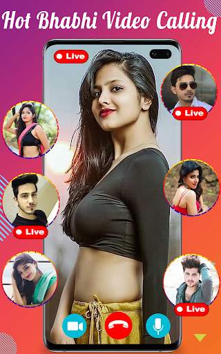 Indian Bhabhi Hot Video Chat, Hot Girls Chat screenshot 3