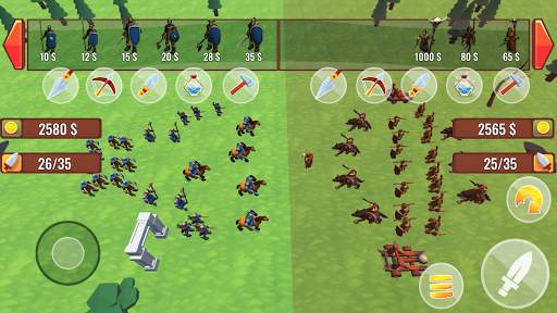 Orcs and Humans - Epic Battle Simulator screenshot 1