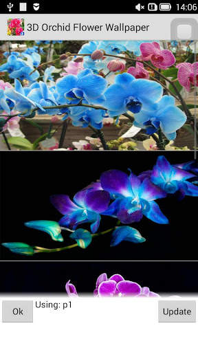Orchid Live Wallpaper - Screen Lock, Sensor, Auto screenshot 5
