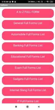 All Full Forms screenshot 6