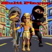 Subway Ninja Run 2018 - MultiPlayer Runner