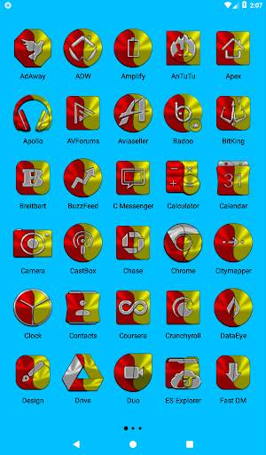 Red and Yellow Icon Pack screenshot 10