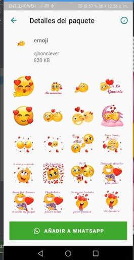 LoveStickerApp:  Stikers de amor para whatsapp screenshot 3