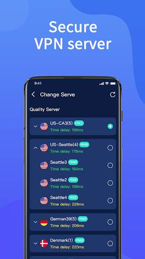 SuperGreen VPN Lite Free VPN Client screenshot 3