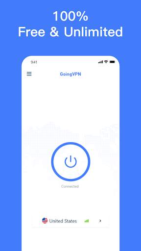 GoingVPN Free & Private VPN Unlimited Proxy Master screenshot 1