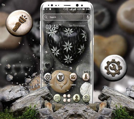 Rock Heart Launcher Theme screenshot 1