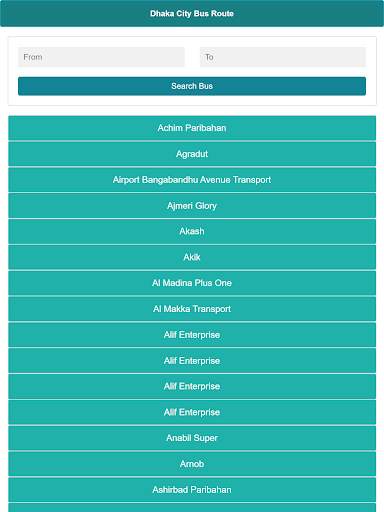 Dhaka City Bus Route - Local Bus Guide screenshot 11