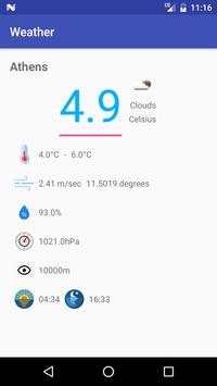 WeatherApp screenshot 1