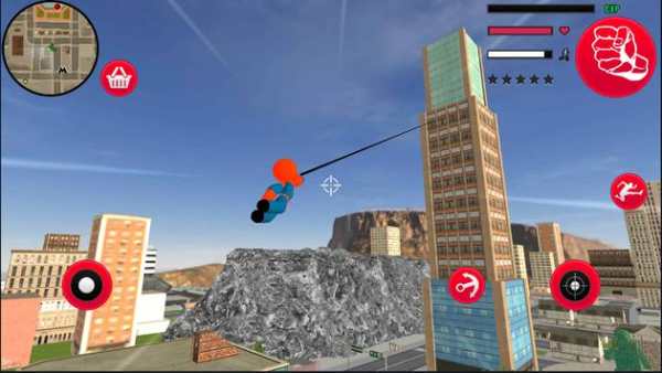 Ninja Spider Stickman Rope Hero Gangster Vegas screenshot 4