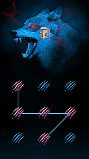 AppLock Live Theme Wolf – Paid Theme screenshot 1