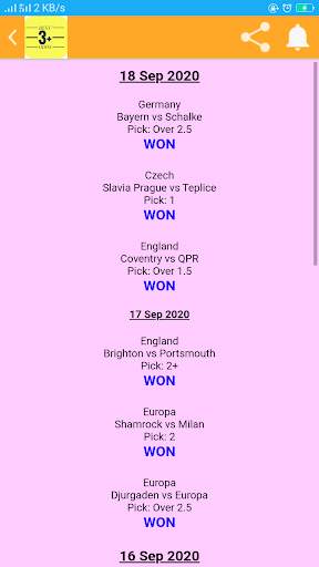 BEST 3  ODDS screenshot 2