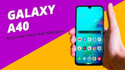 Samsung Galaxy A40 Launcher: Themes & Wallpaper screenshot 2