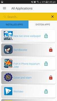 New App Lock 2 تصوير الشاشة