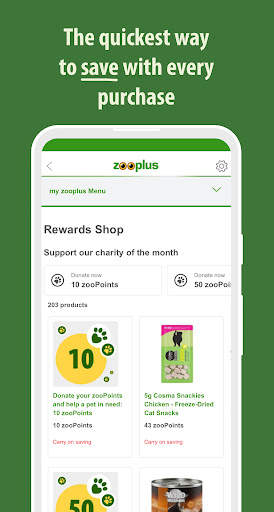 zooplus - online pet shop screenshot 6
