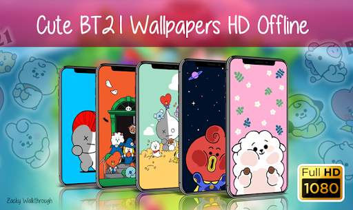 Cute BT21 Wallpapers HD Offline screenshot 2
