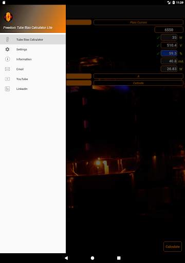 Freedom Tube Bias Calculator Lite screenshot 11