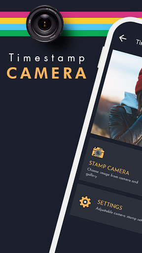 Shot On Camera Timestamp on photo, Auto DateTime screenshot 2