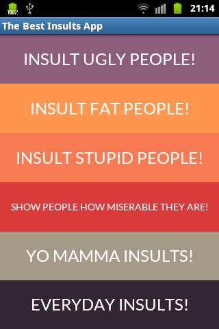 Best Insults - Mean Comebacks screenshot 1