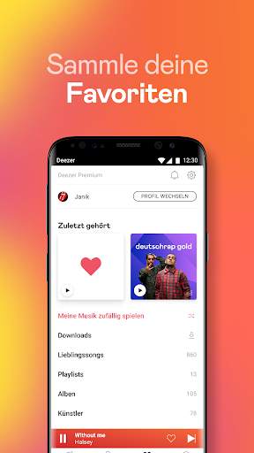 Deezer: Musik & Podcasts hören screenshot 7