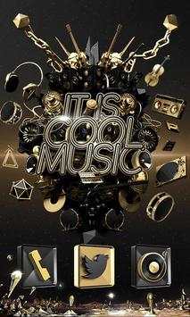 Cool Music GO Launcher Theme screenshot 1