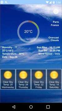 Weather forecast update-weekly screenshot 2