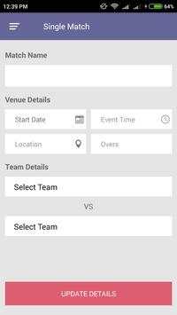 Cricket Score Board screenshot 2