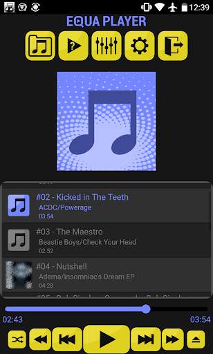 Equa Player (multi equalizer music player) screenshot 1