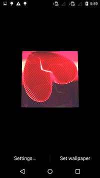 Broken Heart Cube 3d LWP screenshot 1