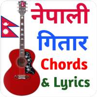 Nepali guitar chords and lyrics offline logo