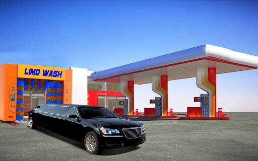 Modern Limo Car Wash Service: Driving School 2019 screenshot 3