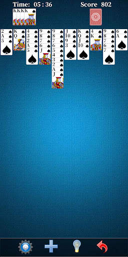 Spider Solitaire screenshot 2