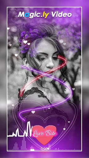 Magic Video Maker (Magic.ly) : Lyrical Video screenshot 1