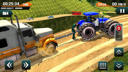 Chained Tractor Bus Towing Duty 2019 screenshot 1
