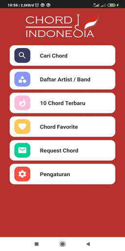 Chord Gitar Lagu Indonesia screenshot 1