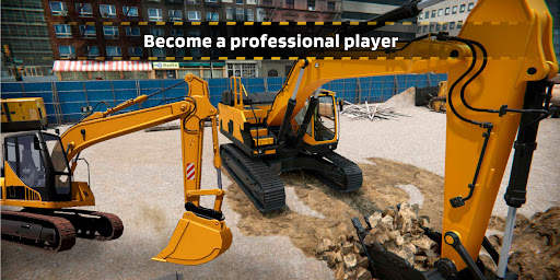 Heavy Excavator - Real Crane Driving Simulator 3D screenshot 1