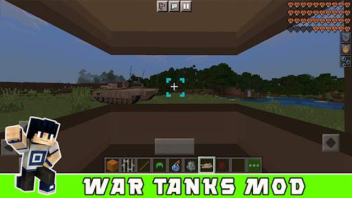 War Tank Mod for Minecraft screenshot 2