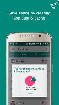 App Manager: uninstall app, clean cache & SD card screenshot 1