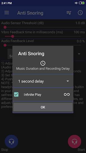 Anti Snoring screenshot 3