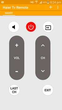 Haier Tv Remote 2 تصوير الشاشة