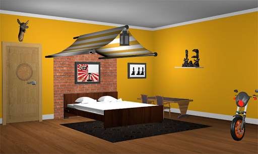 3D Escape Games-Puzzle Bedroom 5 screenshot 1